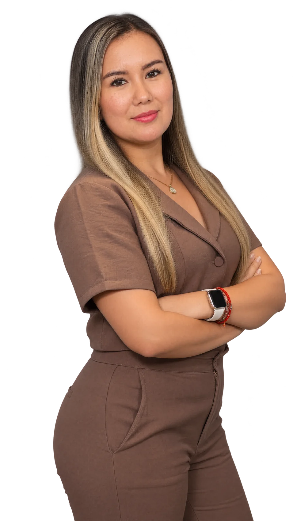 Maleja Urriago, presentadora de Zona Mixta